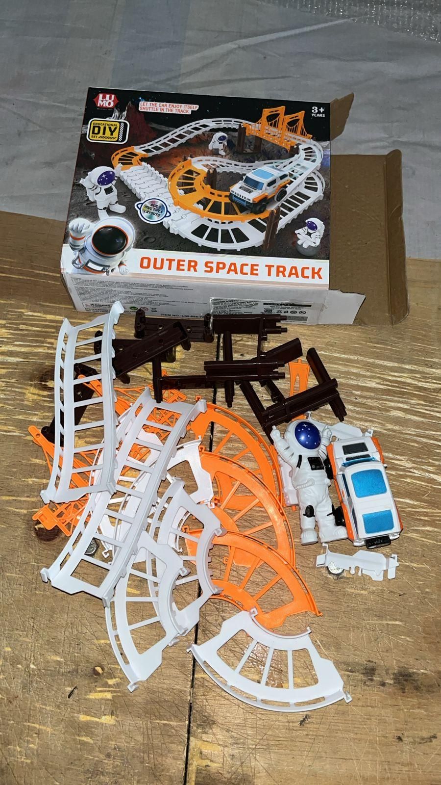 Astronaut Spaceship Track Set – Buy Outer Space Toy Race Track for Kids Online