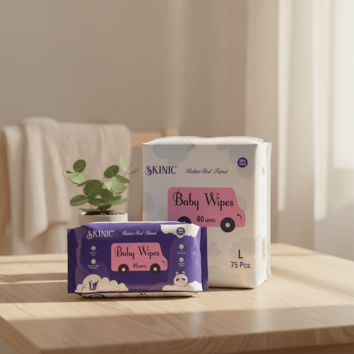 THE GIR FARMER Organic Baby Diapers L Size - 75 Pcs