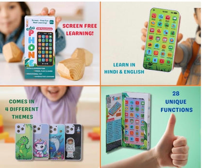 Edu Phone Learning Toy – 28 Function rechargeable Musical Mobile Toy for Kids