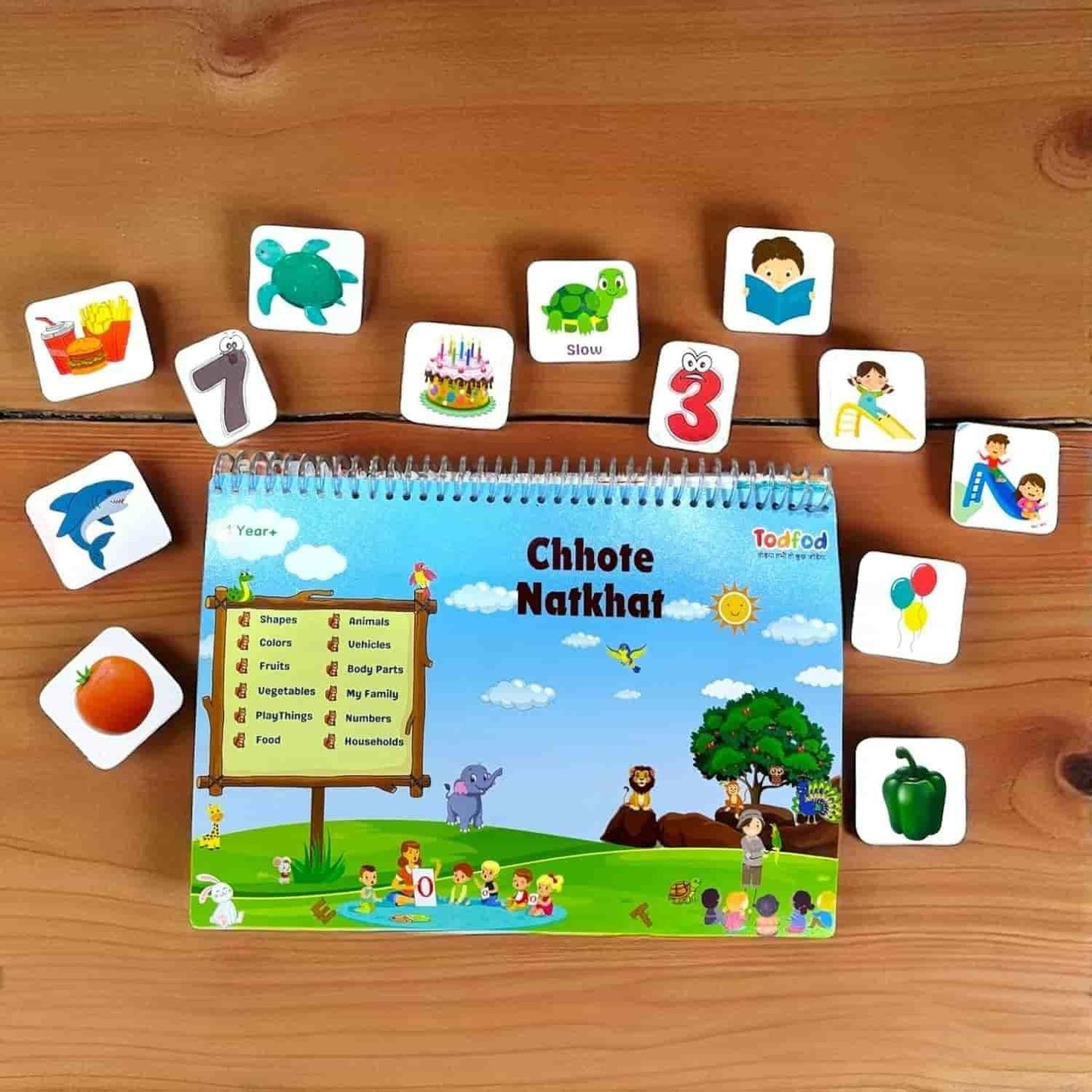 Chhote Natkhat Early Learning Book – Buy All-in-One Board Book for Kids Online