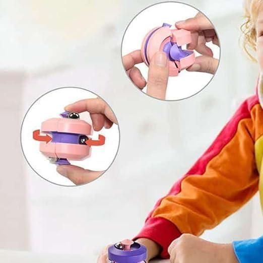 Rotating Bead Toy for Kids – Orbit Ball Cube Sensory Fidget Toy | Anti-Stress Decompression Toy