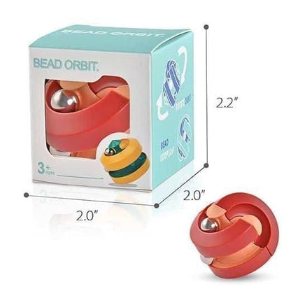 Rotating Bead Toy for Kids – Orbit Ball Cube Sensory Fidget Toy | Anti-Stress Decompression Toy