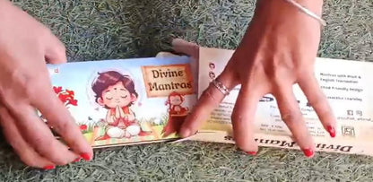 Divine Mantras Spiritual Learning Flashcards for Kids & Adults – Hindi & English Chants