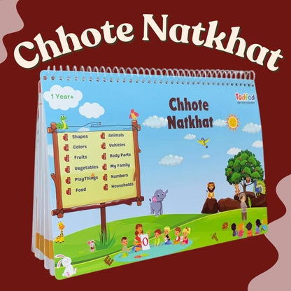 Chhote Natkhat Early Learning Book – Buy All-in-One Board Book for Kids Online