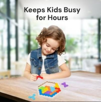 Todfod Wooden Puzzle for Kids – Pack of 2 Assorted Educational Jigsaw Puzzles