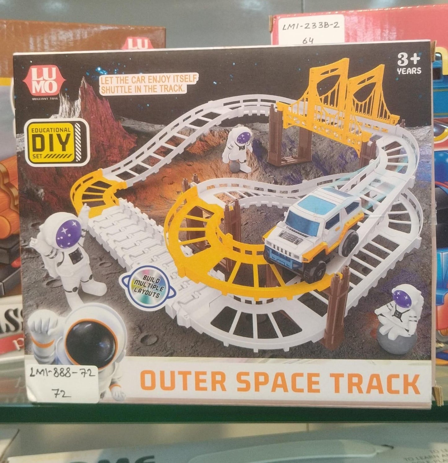 Astronaut Spaceship Track Set – Buy Outer Space Toy Race Track for Kids Online