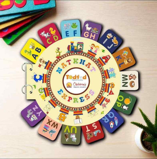 Alphabet Learning Book for Kids – A to Z Activity Book for Early Education