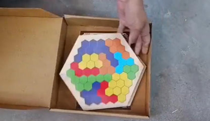 Todfod Wooden Puzzle for Kids – Pack of 2 Assorted Educational Jigsaw Puzzles