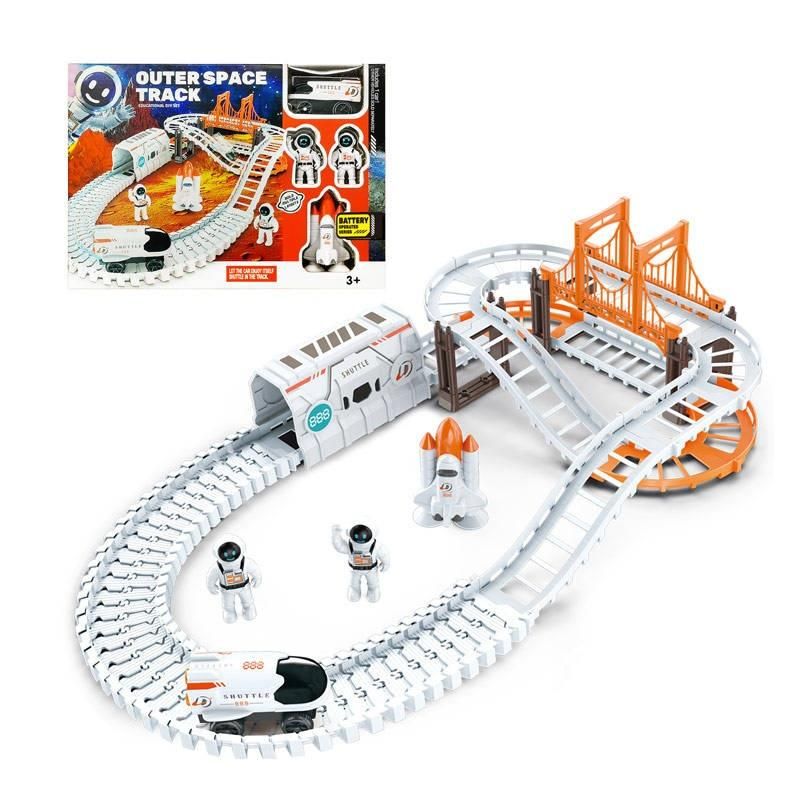 Astronaut Spaceship Track Set – Buy Outer Space Toy Race Track for Kids Online