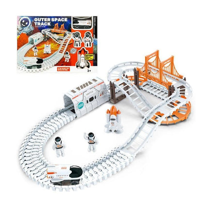 Astronaut Spaceship Track Set – Buy Outer Space Toy Race Track for Kids Online