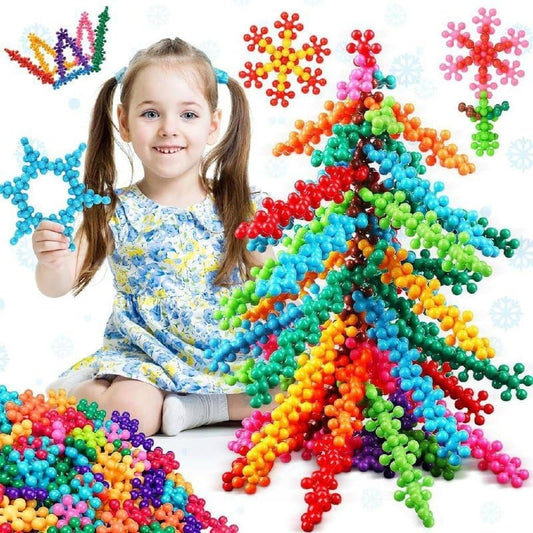 Colorful Star Building Blocks Toys for Kids Boys Girls Multicolor (100 Pcs)