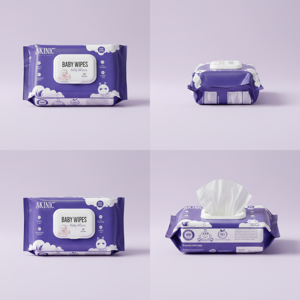 Baby Wipes Multiple Angles
