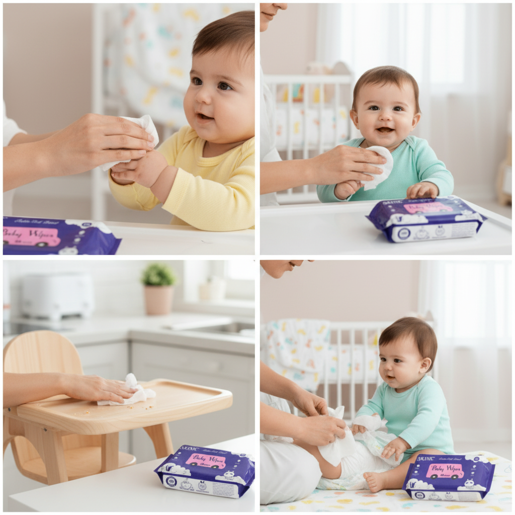 Baby Wipes Multiple Uses