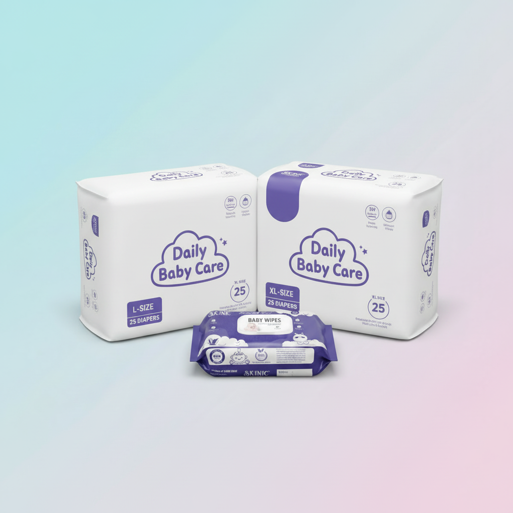 Diaper Combo XL Clean