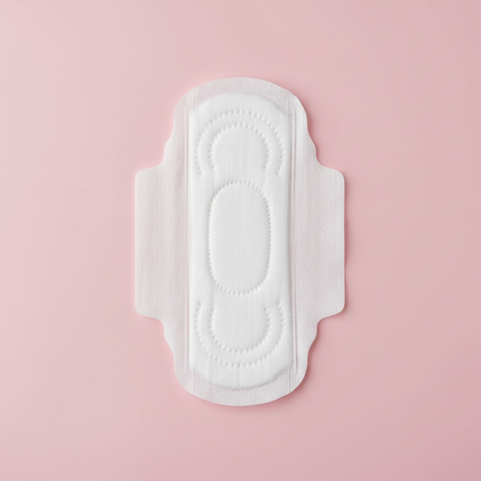 Open Organic Pad on Pink