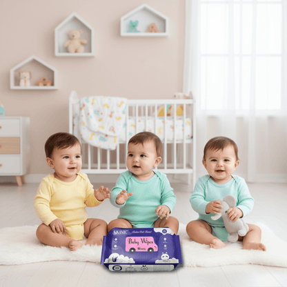 THE GIR FARMER Organic Baby Diaper Combo with Wipes